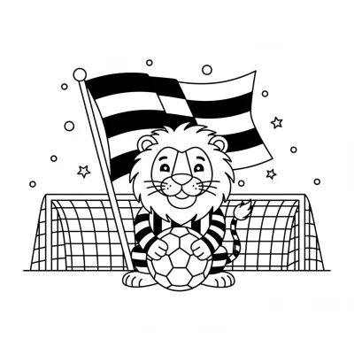 Fenerbahçe sarı lacivert arma boyama sayfası